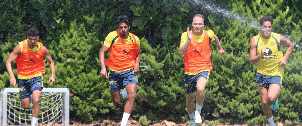 Preparing for the return leg in Sofia